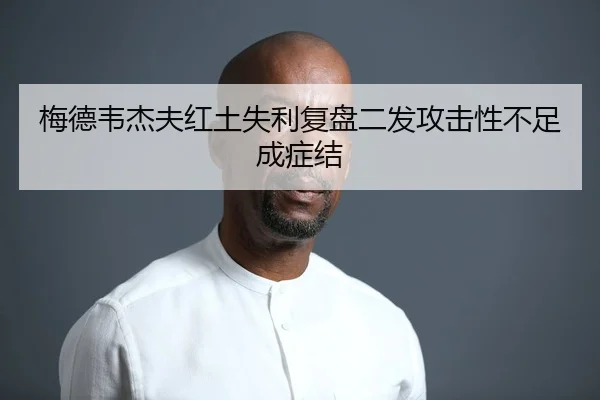 梅德韦杰夫红土失利复盘二发攻击性不足成症结